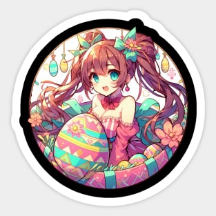 Cute kawaii Easter festival Sticker